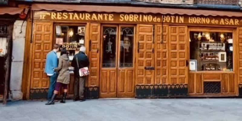 Sobrino de Botín i Madrid – verdens ældste restaurant