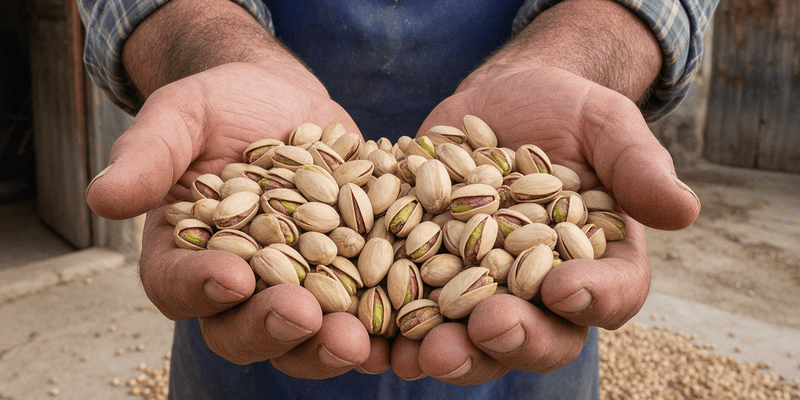 Pistacienøddeboom i Spanien – produktionen kan fordobles