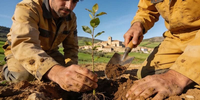 Spanien med massiv skovrejsning – for at redde naturen