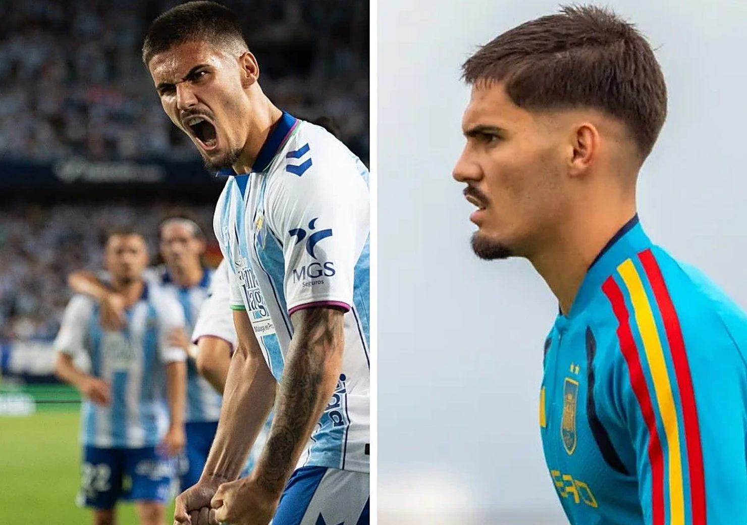 Chupetes lynkarriere: Fra Malagueño til det spanske U21-landshold