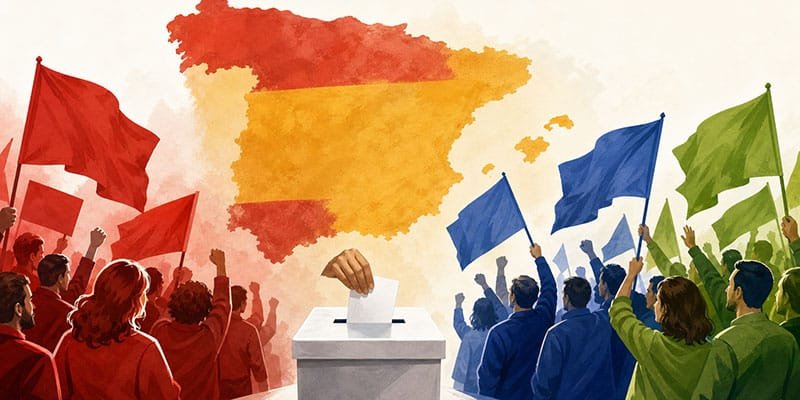 PP og Vox står til 198 mandater og kan sikre et solidt flertal i det spanske parlament